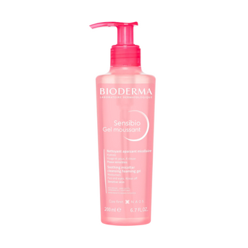 miapelle, mia pelle, bioderma, sensibio, foaming gel pump 200ml