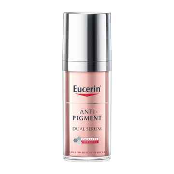 eucerin, miapelle, mia pelle, anti-pigment, dual serum