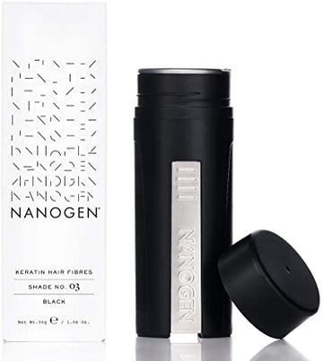 Nanogen Hair Thickening Keratin Fibres - Available in 10 natural shades 30g (2 month supply)