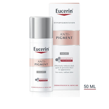 mia pelle, miapelle, eucerin, anti-pigment, hyperpigmentation, night care, night cream